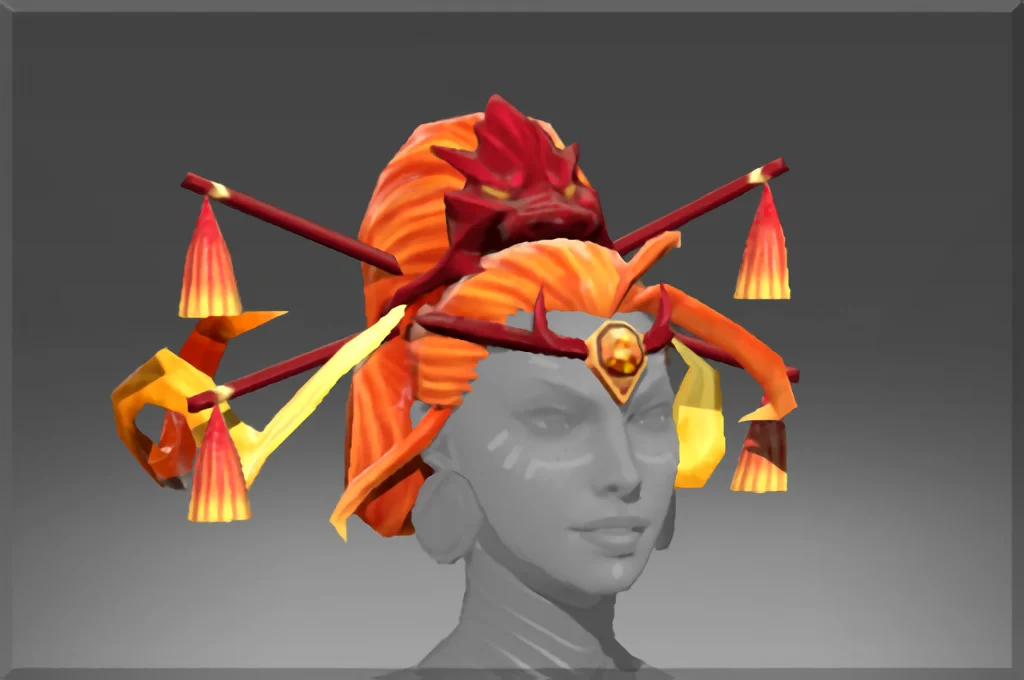 Скачать скин Braids Of The Dragonfire мод для Dota 2 на Lina - DOTA 2 ГЕРОИ